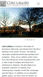 Mobile Screenshot of colegallery.net